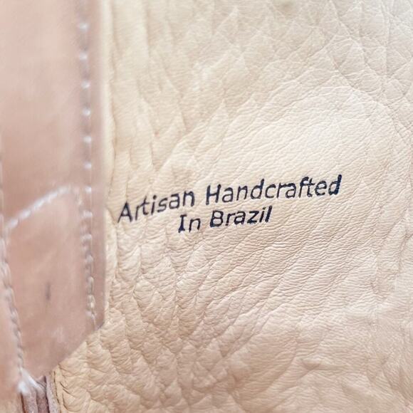 Lucchese Charlie 1 Horse Tan Beaded Flower Snip Toe Western Cowgirl Boot size 10 - Picture 13 of 15